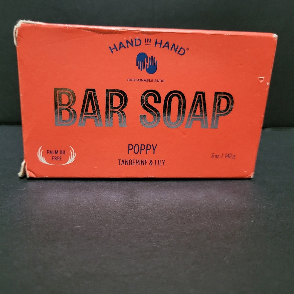 Poppy Bar Soap - Orange